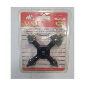 Pit-Bull Chuck Key New 4 Way Heavy Duty 4 in 1 Drills & Drill Press